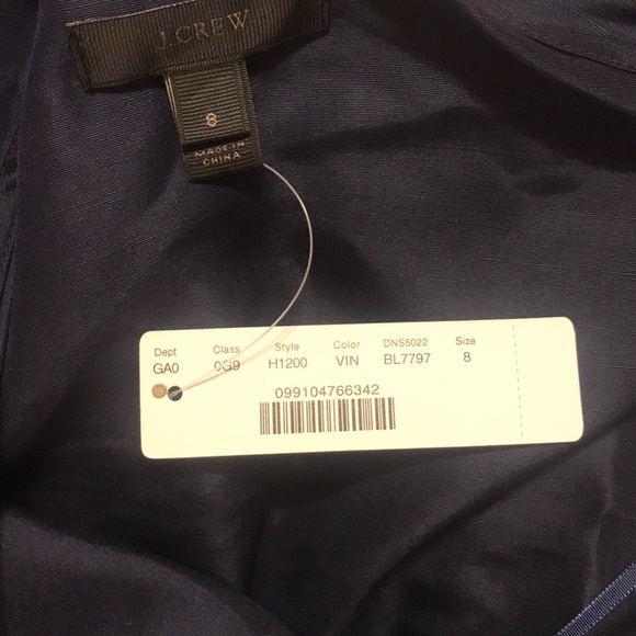 J. Crew One Shoulder Silk Shantung Top - Picture 5 of 7